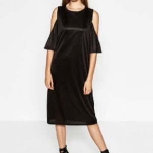 Zara Black Dress Black  Size Medium